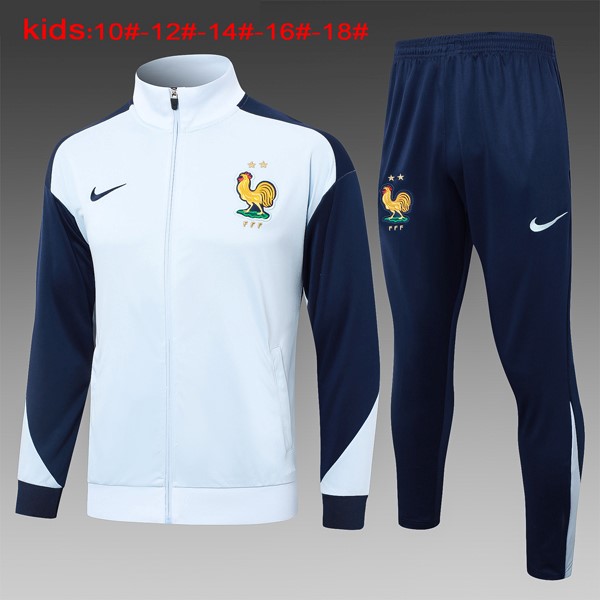 Niños Chandal Francia 2024 2025 Azul 5